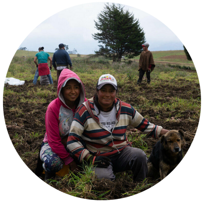 Group of people as part of community work