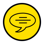 Icon of speech bubble